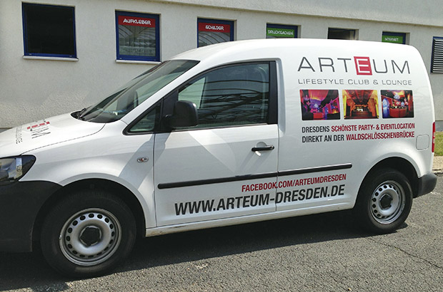 Caddy Designfolierung