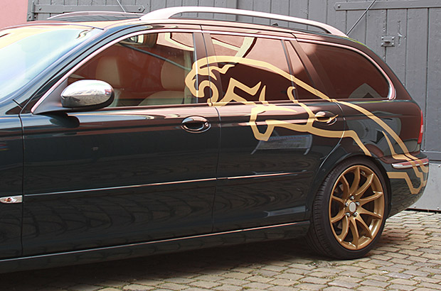 Jaguar Designfolierung
