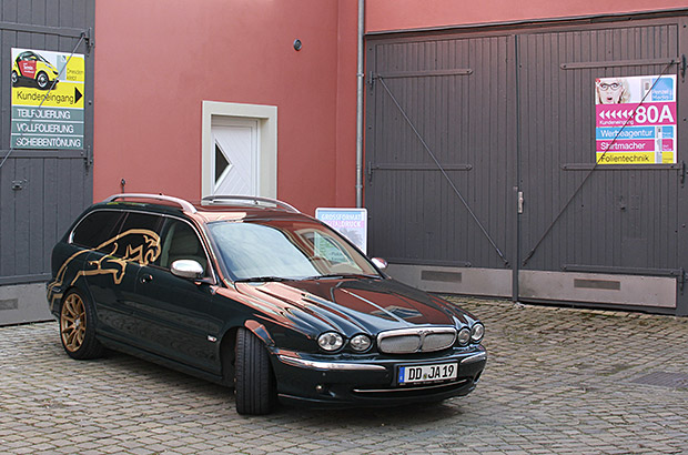 Jaguar Designfolierung