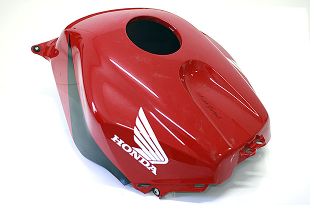 Teilfolierung Motorradteile