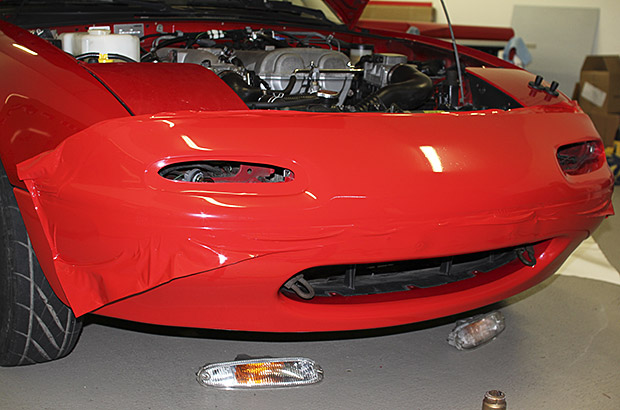 Vollfolierung Mazda Cabrio