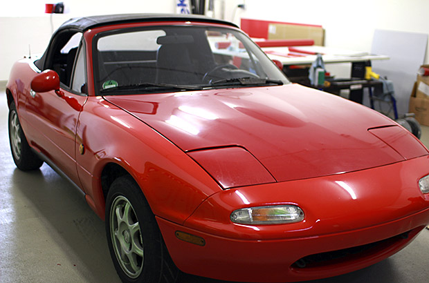 Vollfolierung Mazda Cabrio