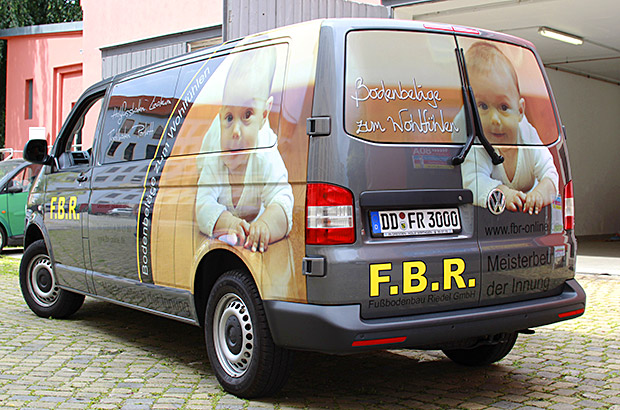 Designfolierung Handwerksbetrieb