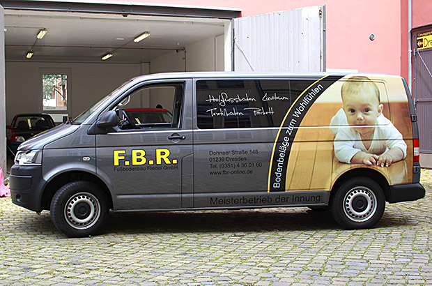 Designfolierung Handwerksbetrieb
