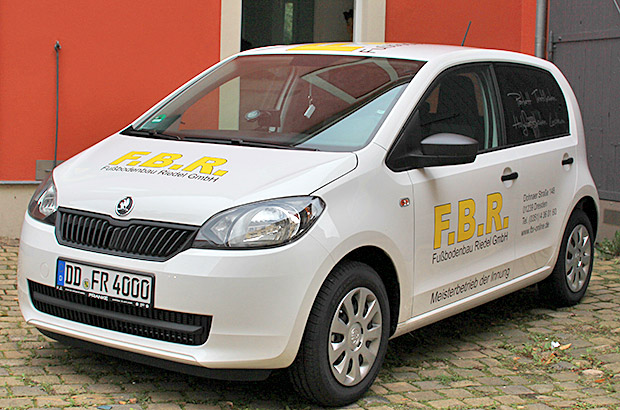 Designfolierung Skoda Citigo