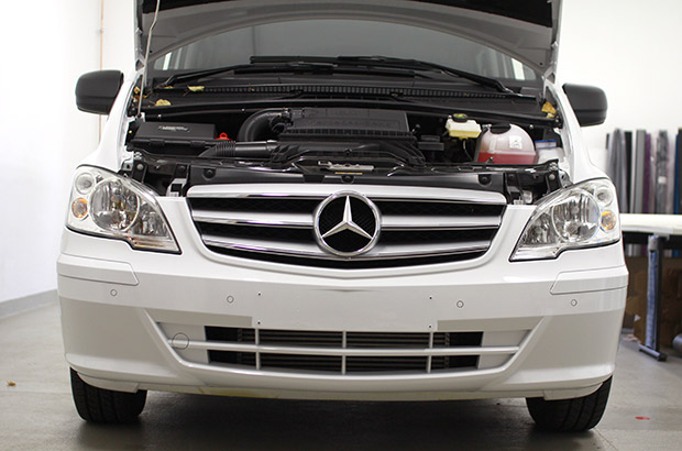 Mercedes Vito Steinschlagschutz