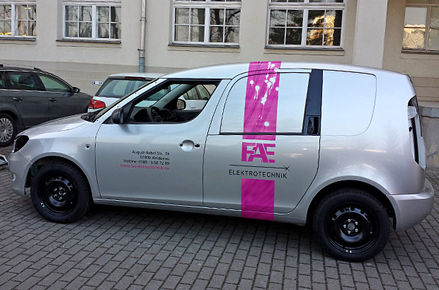 Skoda Roomster – Fahrzeugwerbung
