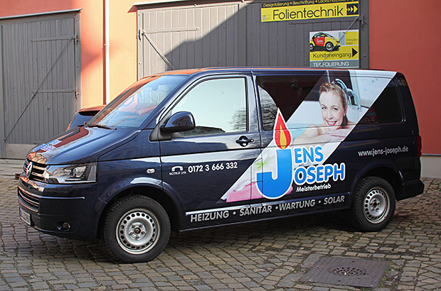 VW Multivan – Fahrzeugwerbung
