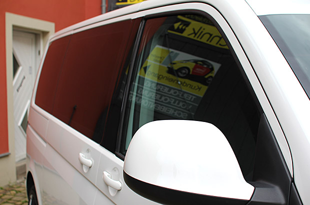 VW-T5 Transporter Teilfolierung
