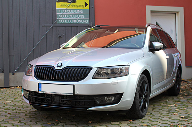 Skoda Octavia Teilfolierung