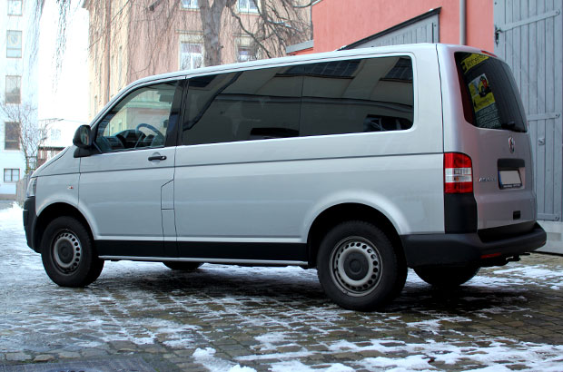 VW T5, Teilfolierung