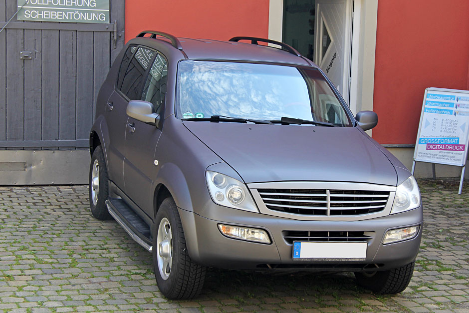 SsangYong Rexton Vollfolierung