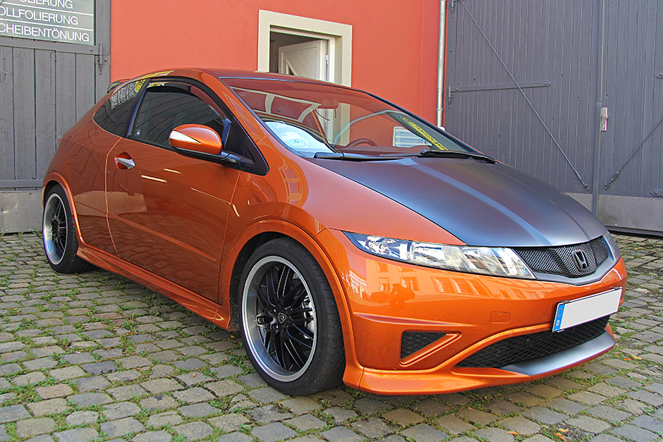 Honda Civic - Teilfolierung