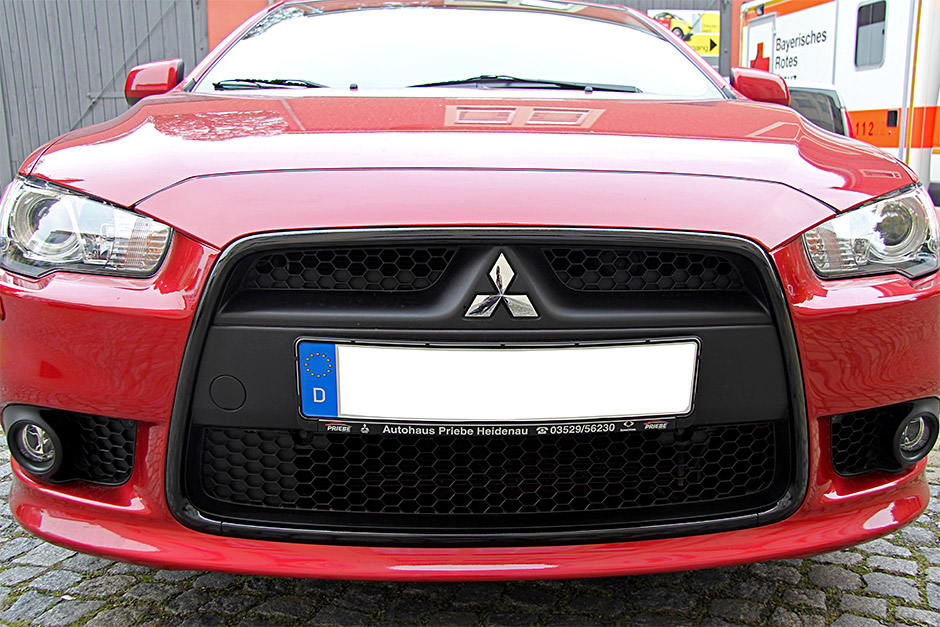 Mitsubishi Lancer - Teilfolierung Scheibentönung