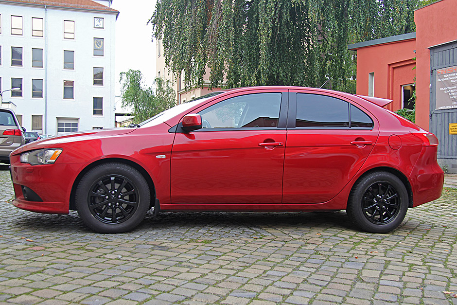 Mitsubishi Lancer - Teilfolierung Scheibentönung